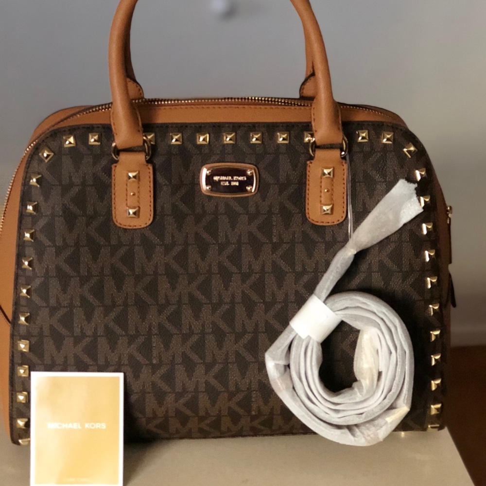 Michael Kors original Satchel Brand New with strap - Picture 4 of 7